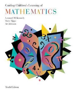 Guiding Children's Learning of Mathematics Guiding Children's Learning of Mathematics