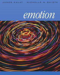 Emotion  9780534612184 Front Cover