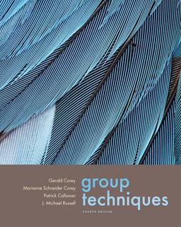 Group Techniques 4th 9780534612696 Front Cover