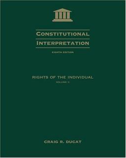 Constitutional Interpretation