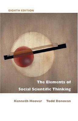 Elements of Social Scientific Thinking 8th 9780534614119 Front Cover