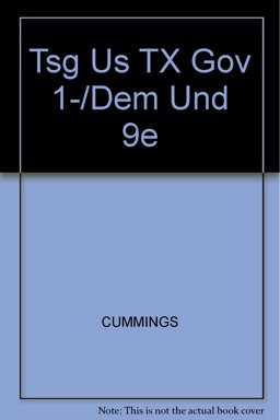 Tsg Us Tx Gov 1-/Dem und 9e