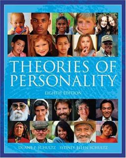 Theories of Personality 8th 9780534624026 Front Cover
