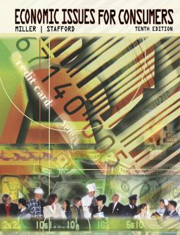 Economic Issues for Consumers (with InfoTrac) 10th 9780534628529 Front Cover