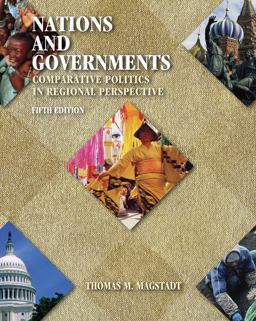 Nations and Government Comparative Politics in Regional Perspective 5th 9780534631239 Front Cover