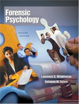 Forensic Psychology 2nd 9780534632250 Front Cover