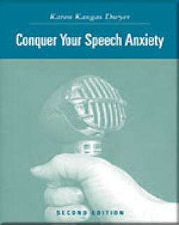 Conquer Your Speech Anxiety 2nd 9780534636180 Front Cover