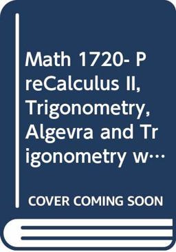Algebra and Trigonometry W/Analytic Geometry
