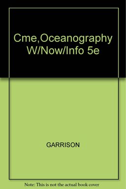 Cme, Oceanography W/Now/Info 5e