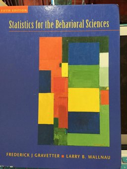 Statistics for the Behavioral Sciences Statistics for the Behavioral Sciences