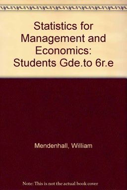 Study Guide for Statistics for Management and Economics