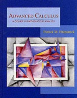 Advanced Calculus : A Course in Mathematical Analysis 1st 9780534926120 Front Cover