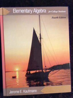 Elementary Algebra for College Students