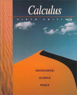 Calculus 6th 9780534936242 Front Cover
