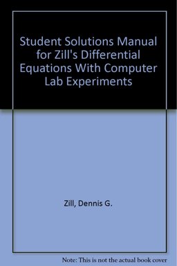 Differential Equations with Computer Lab 1st 9780534937898 Front Cover
