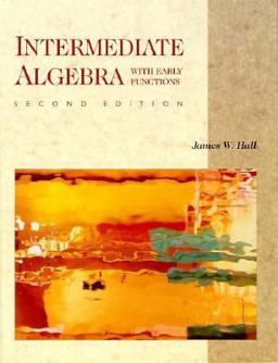 Intermediate Algebra