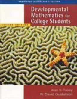 Developmental Mathematics for College Students