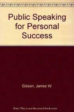 Public Speaking for Personal Success