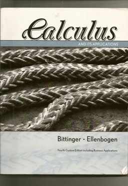 Calculus and Its Applications (Custom)