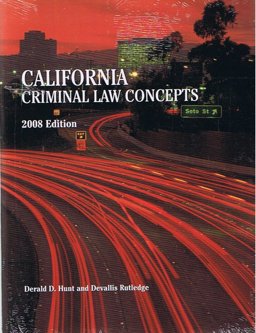 California Criminal Law Concepts