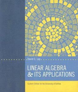 Linear Algebra and Its Applications: 1st 9780536827227 Front Cover