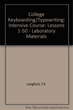 College Keyboarding/Typing Intensive Basic