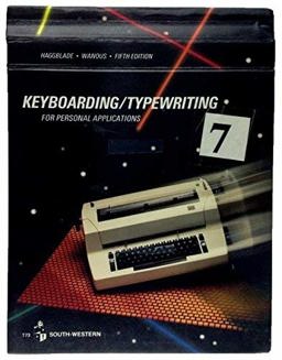 Keyboarding-Typewriting for Personal Applications Keyboarding-Typewriting for Personal Applications
