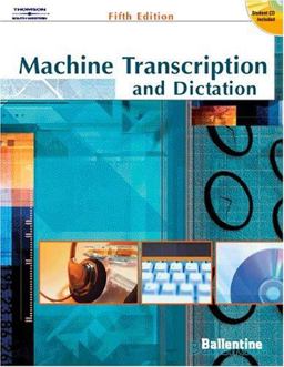 Machine Transcription and Dictation