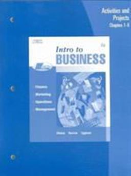 Activities and Projects, Units 1-20 for Dlabay/Burrow/Eggland's Intro to Business, 6th Activities and Projects, Units 1-20 for Dlabay/Burrow/Eggland's Intro to Business, 6th