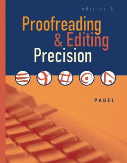 Proofreading and Editing Precision 5th 9780538442480 Front Cover