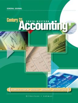 Century 21 Accounting General Journal 9th 9780538447560 Front Cover