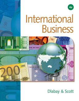 International Business 4th 9780538450423 Front Cover