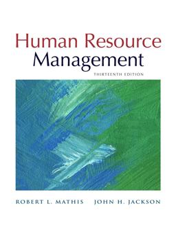 Human Resource Management 13th 9780538453158 Front Cover