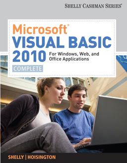 Microsoft Visual Basic 2010 for Windows, Web, and Office Applications