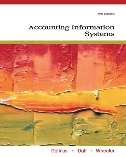 Accounting Information Systems 9th 9780538469319 Front Cover