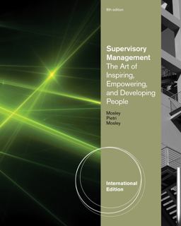 Supervision, International Edition Supervision, International Edition