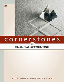 Cornerstones of Financial Accounting Cornerstones of Financial Accounting