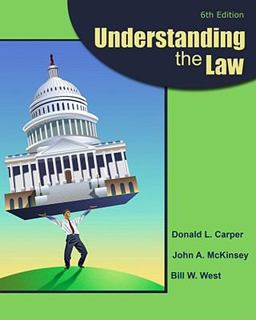 Understanding the Law 6th 9780538473590 Front Cover