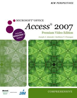New Perspectives on Microsoft Office Access 2007, Comprehensive, Premium Video Edition  9780538475280 Front Cover