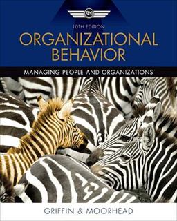 Organizational Behavior 10th 9780538478137 Front Cover