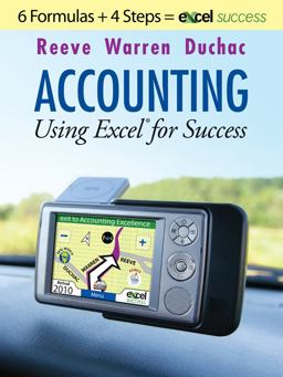 Accounting Using Excel for Success Accounting Using Excel for Success