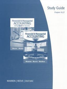 Financial and Managerial Accounting Financial and Managerial Accounting