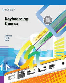 Keyboarding Course, Lessons 1-25 18th 9780538495394 Front Cover