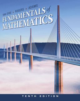 Fundamentals of Mathematics 10th 9780538497978 Front Cover