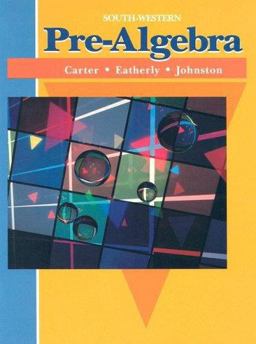 Pre-Algebra 1st 9780538613750 Front Cover