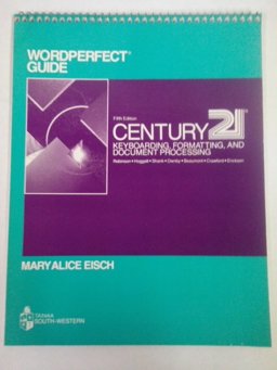 WordPerfect Guide for Century 21 Keyboard