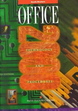 Office 2000 Technology and Procedures 11th 9780538681292 Front Cover