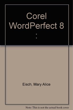 Corel Word Perfect 8 Text and Data Disk