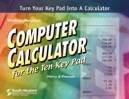 Computer Calculator for the Ten-Key Pad 2nd 9780538695442 Front Cover