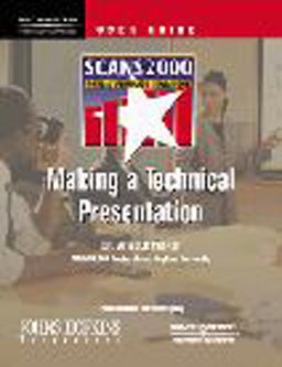 Making a Technical Presentation